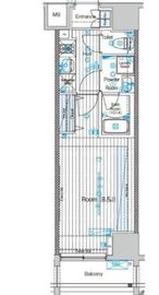 ブライズ方南町 4階 間取り図