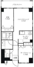 メゼリテ表参道 3階 間取り図