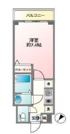 シティタワー武蔵小山 5階 間取り図