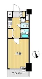 パークウェル三田 13階 間取り図