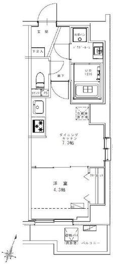 （仮称）幡ヶ谷一丁目計画 802 間取り図
