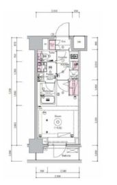 SYFORME YOKOHAMA-BANDOBASHI (シーフォルム横浜阪東橋) 8階 間取り図