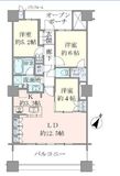 ブリリア有明スカイタワー 23階 間取り図