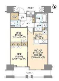パークホームズ横濱関内 5階 間取り図