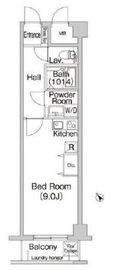 コンフォリアたまプラーザ 201 間取り図