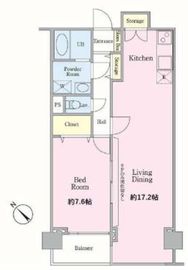 T's garden八丁堀 (ティーズガーデン八丁堀) 403 間取り図