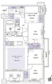 KDXレジデンス横濱紅葉坂 509 間取り図
