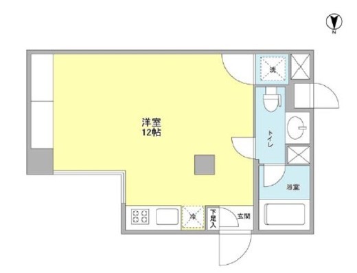 WELLTOWER (ウェルタワー) 209 間取り図