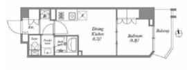 nido蔵前Residence 902 間取り図