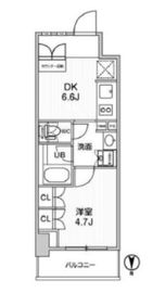 nido KAMATA 1103 間取り図