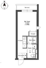 プレシャス川崎柳町 1階 間取り図