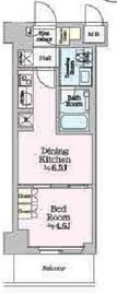 ONE ROOF RESIDENCE KAMEIDO (ワンルーフレジデンス亀戸) 507 間取り図