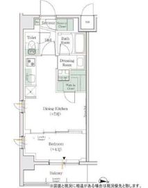 ONE ROOF RESIDENCE KAMEIDO (ワンルーフレジデンス亀戸) 511 間取り図
