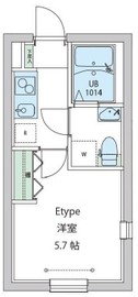 レオーネ早稲田 105 間取り図