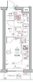クレヴィスタ阪東橋 8階 間取り図