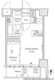 ONE ROOF RESIDENCE KAMEIDO (ワンルーフレジデンス亀戸) 202 間取り図