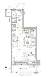 レアライズ武蔵小杉 2階 間取り図