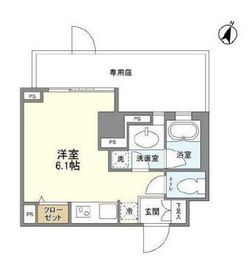 ヴィアラッティア志村 505 間取り図
