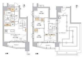 リビオメゾン東池袋 1101 間取り図