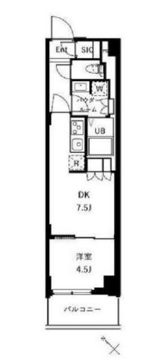 ザ・ケンジントン・レジデンスときわ台 305 間取り図
