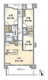 クラッシィハウス上北沢 3階 間取り図