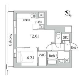 コーデリア荻窪 704 間取り図