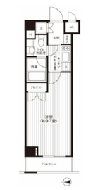 グランハイツ東新宿 520 間取り図