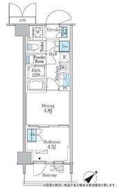 パークアクシス品川南大井パークフロント 126 間取り図