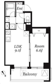ボセジュール 301 間取り図