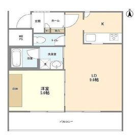 渓山館 203 間取り図