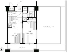 パークヒル三ツ沢 501 間取り図