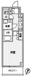 シーズンフラッツ新大塚 103 間取り図