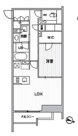 シーズンフラッツ新大塚 603 間取り図
