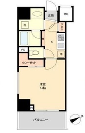 エルフラット三田 3階 間取り図