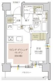 シャリエ赤羽ファースト 11階 間取り図