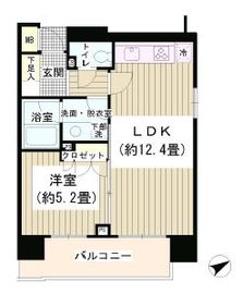 ファミールグラン銀座4丁目オーセンティア 5階 間取り図