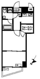 日神パレステージ西麻布 5階 間取り図