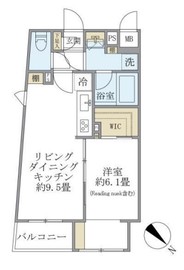 COMPOSITE大井町HILLTOP 302 間取り図