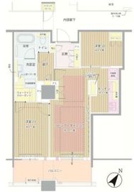 ブリリア有明スカイタワー 10階 間取り図
