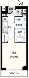 アルテシモアクレ 2階 間取り図