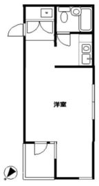 パシフィックパレス赤坂 4階 間取り図