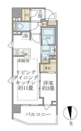 ブリリア目黒大橋 5階 間取り図