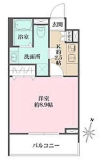 N-stage上池台 101 間取り図