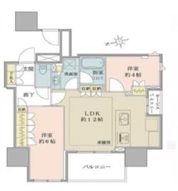 ブリリア上野ザ・レジデンス 11階 間取り図