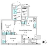 ASMACI MAISON両国Ⅰ (アスマチメゾン両国Ⅰ) 402 間取り図