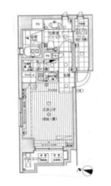 日本橋室町デュープレックスポーション 5階 間取り図