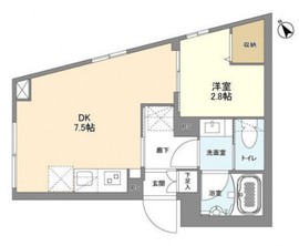 ウェルスクエア森下Ⅱ 503 間取り図