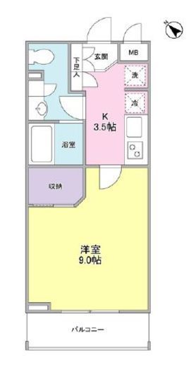 ZX minami-Otsuka(ZX南大塚) 504 間取り図
