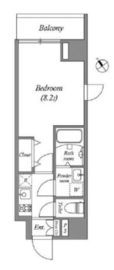 グランパセオ田端 A1002 間取り図