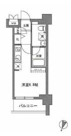 TLRレジデンス川崎大師 602 間取り図